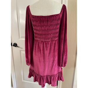 Lauren Conrad medium Merlot dress